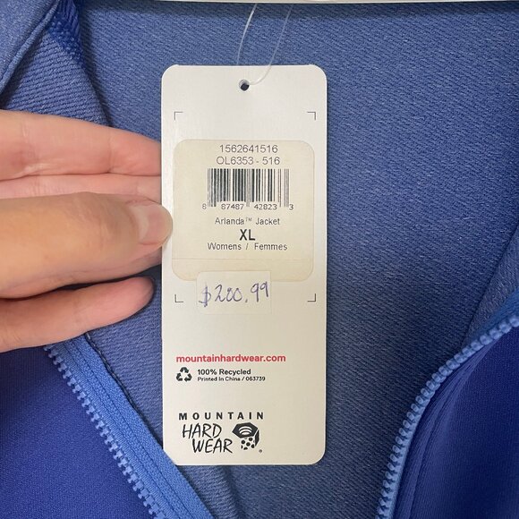 NWT MOUNTAIN HARDWEAR Arlanda Jacket XL - Picture 5 of 7